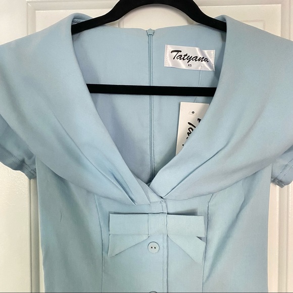 Modcloth Startup Star 40s Retro Dress Sz XS NWT - Picture 7 of 10